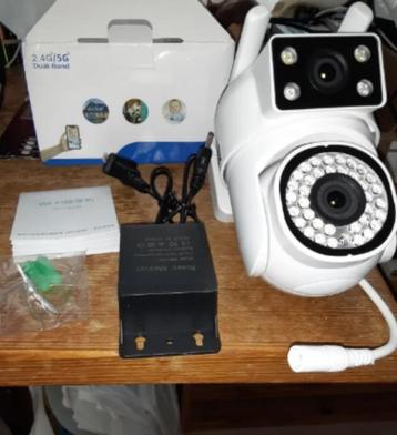 Nieuw bewakingscamera 2 lenzen wifi 6mp beschikbaar voor biedingen