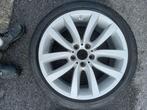19" velgen origineel BMW met banden Michelin 4 stuks, Gebruikt, 275 mm, Banden en Velgen, Personenwagen