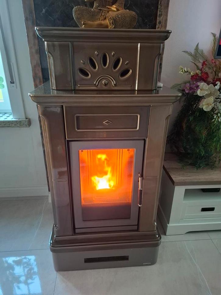 Prachtige pelletkachel Canazei Piazetta 11kw, Huis en Inrichting, Kachels, Pelletkachel, Ophalen