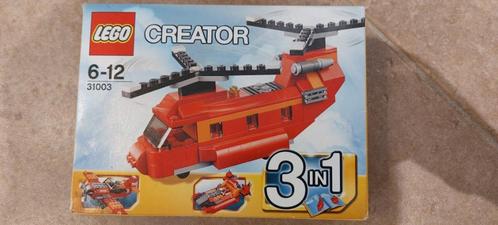 Lego Creator 3 in 1: Helicopter/Hoovercraft/Vliegtuig (31003, Enfants & Bébés, Jouets | Duplo & Lego, Comme neuf, Lego, Ensemble complet