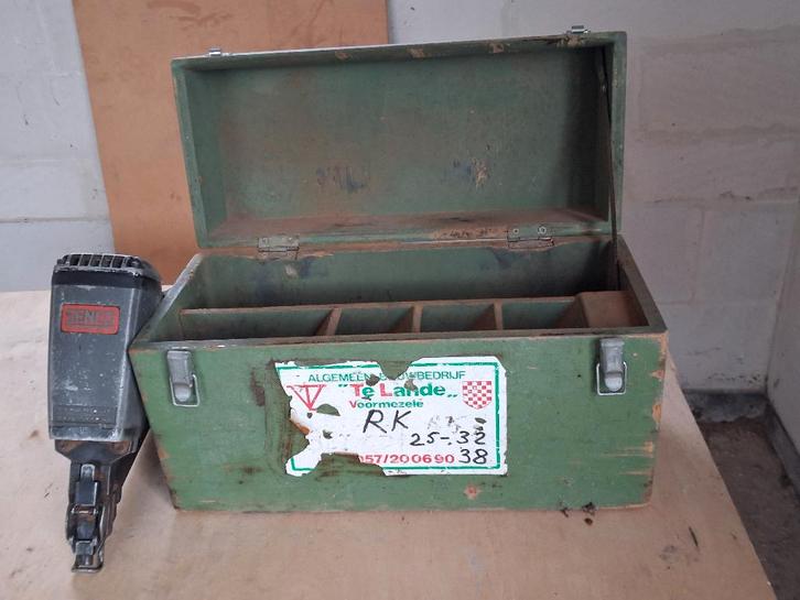 Pneumatische rondekop nagelschieter SENCO, Doe-het-zelf en Bouw, Gereedschap | Overige machines, Gebruikt, Ophalen