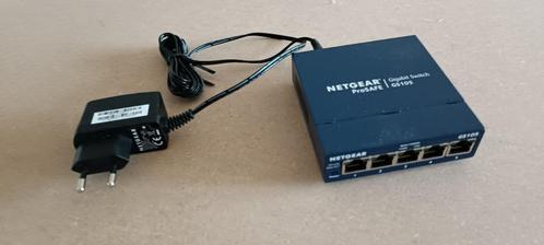 NETGEAR ProSAFE - GS105 - 5 port Switch, Computers en Software, Netwerk switches, Zo goed als nieuw, Ophalen of Verzenden