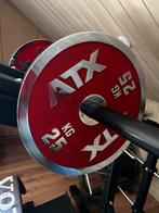 ATX chrome steel plates, Sport en Fitness, Fitnessmaterialen, Ophalen, Zo goed als nieuw, Halterschijven