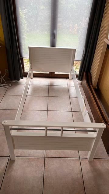 Vastiaux witte bedpaal voor boxspring 90 cm witte  90 cm beschikbaar voor biedingen