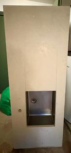 Frank spoelbak en travertin aanrecht, Huis en Inrichting, Ophalen, Crème, Gebruikt, 50 tot 100 cm