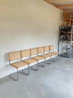 6 vintage CESCA stoelen met nieuwe webbing, Huis en Inrichting, Ophalen, Zo goed als nieuw