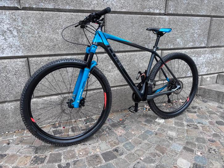 VTT en carbone Cube Reaction GTC Pro 29, Fietsen en Brommers, Fietsen | Mountainbikes en ATB, Zo goed als nieuw, Ophalen