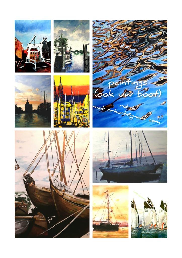paintings-ook uw boot..., Watersport en Boten, Accessoires en Onderhoud, Nieuw, Overige typen, Ophalen of Verzenden