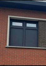 Fenêtre avec triple vitrage 133,5x137 en haut, Bricolage & Construction, Châssis & Portes coulissantes, 75 à 150 cm, Enlèvement ou Envoi