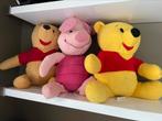 Winnie the pooh drie badknuffels, Kinderen en Baby's, Speelgoed | Knuffels en Pluche, Ophalen of Verzenden, Zo goed als nieuw