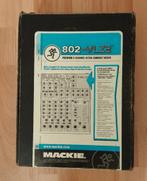 Mackie 802-VLZ3 8-kanaals mengtafel, Muziek en Instrumenten, Ophalen of Verzenden, Zo goed als nieuw, 5 tot 10 kanalen, Microfooningang