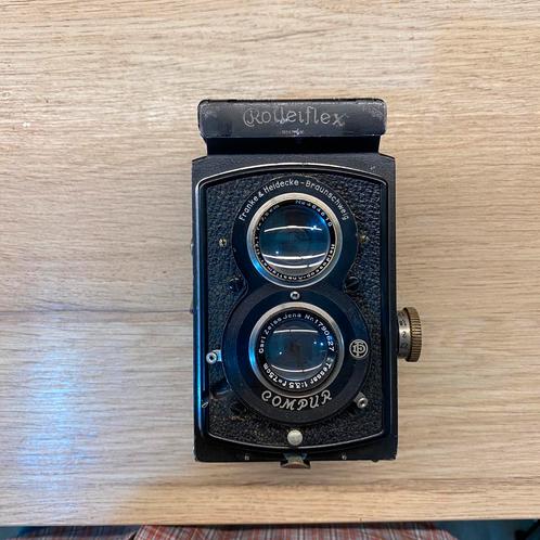 Rolleiflex K2, 6x6, Carl Zeiss Tessar 75 mm f3.5 ~1932, Audio, Tv en Foto, Fotocamera's Analoog, Gebruikt, Spiegelreflex, Overige Merken