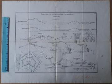 Plan structurel original de la forteresse de Brialmont 1860, Envoi