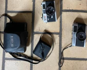 zilveren fotoapparatuur