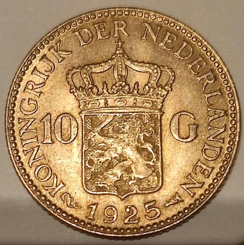 Gulden tientje, 10 gulden 1925, Postzegels en Munten, Munten | Nederland, 10 gulden, Ophalen of Verzenden