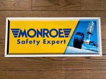 MONROE safety expert RECLAMEPLAAT mancave beschikbaar voor biedingen