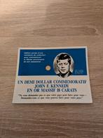 John F. Kennedy 18-karaats massief gouden miniatuur - 30e ve, Ophalen of Verzenden, Munten