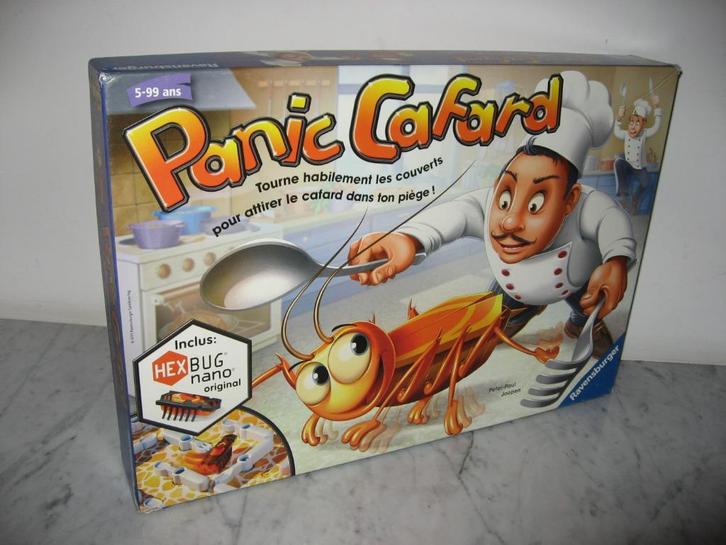✅ Panic Cafard - Met elektrische kakkerlak, Hobby en Vrije tijd, Gezelschapsspellen | Bordspellen, Zo goed als nieuw, Ophalen
