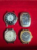 Verzameling vintage horloges mechanisch partij watches lot, Overige merken, Staal, Verzenden, 1960 of later