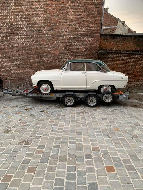 Simca grand large 1956, Auto's, Oldtimers, Particulier, Overige merken, Benzine, Berline, 4 deurs, Handgeschakeld, Beige, Overige kleuren