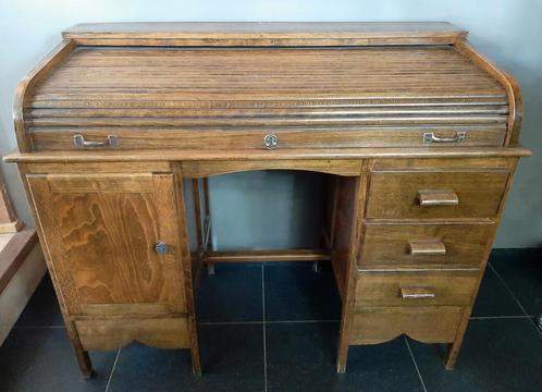 Oud rolluikbureau, Huis en Inrichting, Kasten | Secretaires, Gebruikt, Ophalen