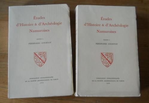 Etudes d'histoire et d'archéologie namuroises - Namur, Livres, Histoire nationale, Enlèvement ou Envoi