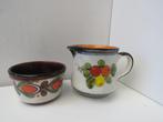Vintage kruik en pot Schramberg keramiek jaren 60-70, Antiek en Kunst, Ophalen of Verzenden
