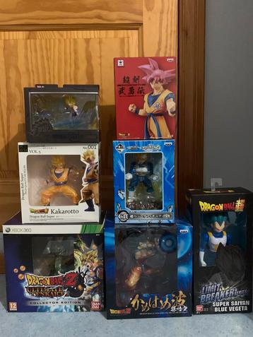 Dragon ball figurines ichiban kuji banpresto vegeta goku beschikbaar voor biedingen