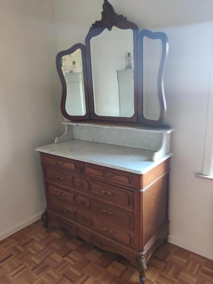 Louis 15 slaapkamer, Antiek en Kunst, Antiek | Meubels | Bedden, Ophalen