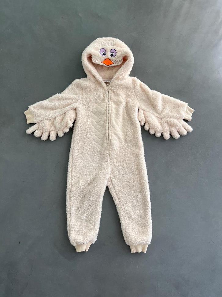 witte onesie de fabeltjeskrant, Enfants & Bébés, Costumes de carnaval & Déguisements, Comme neuf, Garçon ou Fille, 110 à 116, Enlèvement ou Envoi