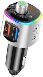 Bluetooth V5.0 FM Transmitter 2023 NEW, Auto diversen, Carkits, Nieuw, Ophalen of Verzenden