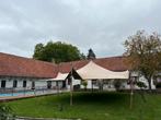 Stretchtent 7,5x10m te koop, Tuin en Terras, Gebruikt, Overige typen, 6 meter of meer, 5 tot 8 meter