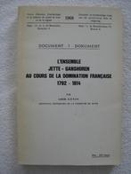Jette Ganshoren – Louis Genin - EO 1968 – rare, Livres, Histoire nationale, Utilisé, Enlèvement ou Envoi