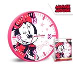 Minnie Mouse Wandklok - Disney, Kinderen en Baby's, Kinderkamer | Inrichting en Decoratie, Nieuw, Klok, Ophalen of Verzenden