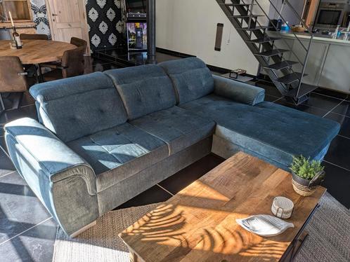 Nieuwe slaapbank, 2,5 zit met longchair en opbergruimte, Huis en Inrichting, Zetels | Zetels, Nieuw, Ophalen of Verzenden