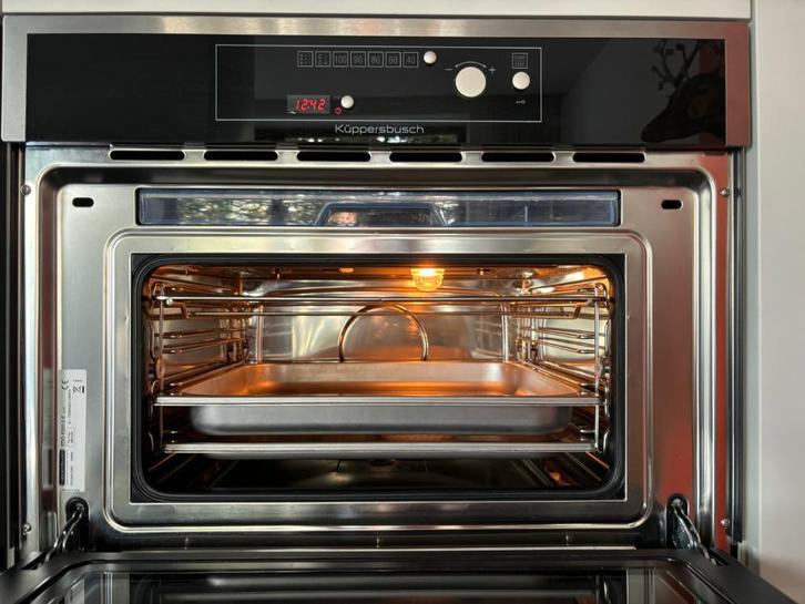 Four à vapeur Küppersbusch EDG 6200.0E, Electroménager, Fours, Utilisé, Encastré, 45 à 60 cm, 45 à 60 cm, Vapeur, Enlèvement