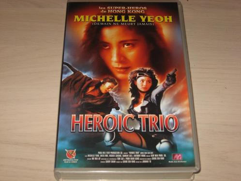 k7 vhs Heroic Trio, Cd's en Dvd's, VHS | Film, Zo goed als nieuw, Science Fiction en Fantasy, Ophalen of Verzenden