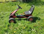 Kart à pédales rouge en métal pour enfants, Kinderen en Baby's, Speelgoed | Buiten | Skelters, Ophalen, Zo goed als nieuw