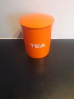 Voorraadpot thee tea, deens design oranje vintage, jaren 70, Enlèvement ou Envoi