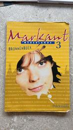 Markant Nederlands 3 Bronnenboek, Boeken, Schoolboeken, Gelezen, ASO, Ophalen of Verzenden, Pelckmans