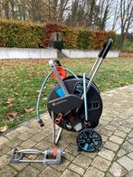 Gardena Tuinhaspel met 50m tuinslang, Tuin en Terras, Ophalen, Gebruikt, Tuinslang