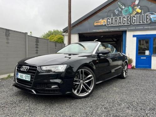 Audi A5 Cabrio-2.0tfsi-Automaat-Only 46000KM-S line-Showroom, Auto's, Audi, Bedrijf, Te koop, A5, ABS, Airbags, Airconditioning