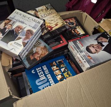 Dvd's doos vol  beschikbaar voor biedingen