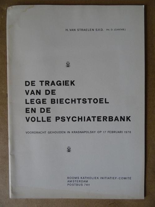 Tragiek van de lege biechtstoel en de volle psychiaterbank, Boeken, Godsdienst en Theologie, Zo goed als nieuw, Christendom | Katholiek