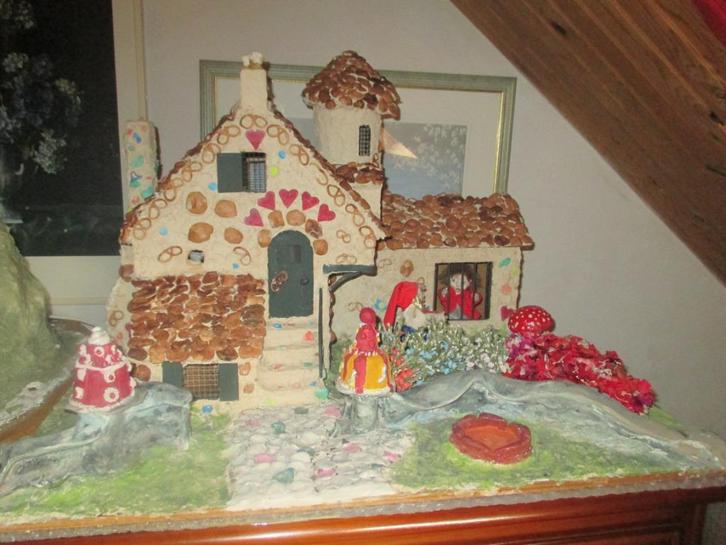 Hans en Grietje maquette Efteling, Antiek en Kunst, Curiosa en Brocante, Ophalen