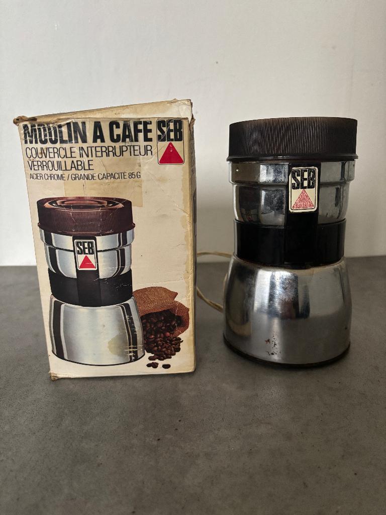 Moulin à café vintage (1970) SEB, Verzenden