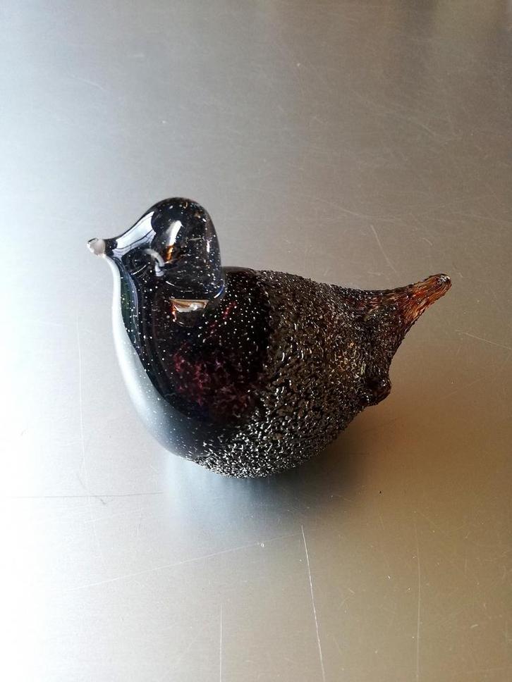 Fins Design Art Glass vogel Valkeakosken Taidelasi Oy, Antiek en Kunst, Antiek | Glaswerk en Kristal, Ophalen of Verzenden