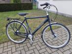 alu herenfiets  MAAT 56, Fietsen en Brommers, Fietsen | Heren | Herenfietsen, Gebruikt, Versnellingen, 53 tot 57 cm, Ophalen