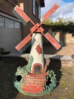 Betonnen tuinbeeld windmolen, Tuin en Terras, Ophalen, Gebruikt
