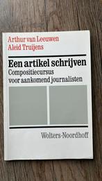 A. van Leeuwen - Een artikel schrijven, A. van Leeuwen; A. Truijens, Ophalen of Verzenden, Zo goed als nieuw